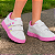 Tenis Infantil Menina Casual Leve Confortável Coração Velcro - Imagem 5