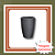 Vaso Decorativo Grafiato Preto 25 Litros para Plantas - Imagem 1