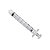 Seringa Descartável 3ml Luer Lock (Rosca) Sem Agulha Caixa C/500 - SR - Imagem 2