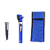 Otoscópio Fibra Óptica Colors Azul com 10 Espéculos - Medicate - Imagem 3