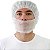 Protetor Barba Descartável Branco Tnt C/100 Unidades - Kalidesc - Imagem 2