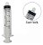 Seringa Descartável Sem Agulha 20ml Luer Lock Estéril C/50 unidades - Medix - Imagem 2