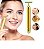 Massageador Facial Elétrico Gold Harmonização Anti Rugas - Alux - Imagem 1