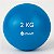 Bola Tonificadora 02Kg - Alux - Imagem 2