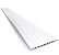 Forro PVC 200X06mm Branco 6m Frisado - Imagem 2