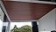 Forro Pvc 6mmX200 Mogno Liso Junta Seca - Imagem 1