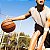 BOLA DE BASQUETE PLAY OFF LARANJA  - PENALTY - Imagem 2