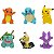 POKEMON BATTLE FIGURE 6 MULTIPACK - JAZWARES - Imagem 2