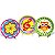 PRATINHOS PARA COLORIR - ZOOP TOYS - Imagem 2