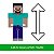 MINECRAFT FIGURA STEVE - MATTEL - Imagem 4
