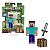 MINECRAFT FIGURA STEVE - MATTEL - Imagem 1