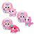 PELUCIA SURPRESA ADOTADOS SCRUFF A LUVS ROSA - FUN - Imagem 2
