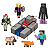 MINECRAFT FIGURAS REDSTONE CHARGED - MATTEL - Imagem 1