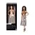 BARBIE COLLECTOR SIGNATURE MODEL SAIA DOURADA - MATTEL - Imagem 1