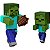 MINECRAFT FIGURA DE AÇÃO ARMADILHA DE FLECHA PARA ZUMBI - MATTEL - Imagem 2