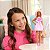 BARBIE FASHIONISTA VESTIDO DE ROSAS - MATTEL - Imagem 3