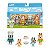 BLUEY LETS PLAY CHEF -PAVLOVA - KIT DE 4 BONECOS COLECIONÁVEIS 6CM - CANDIDE - Imagem 1