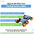 RACING CLUB CAR CONTROLE REMOTO COM SOM E LUZ 360° - ZOOP TOYS - Imagem 4