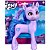 FIGURA MY LITTLE PONY IZZY MOONBOW - MEGA MOVIE FRIENDS - HASBRO - Imagem 1