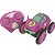 CARRINHO DE CONTROLE REMOTO BARBIE GLAMOUR FLIP - CANDIDE - Imagem 1