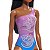 BARBIE PRAIA COM MAIÔ ROXO TROPICAL - MATTEL - Imagem 2
