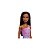 BARBIE PRAIA COM MAIÔ ROXO TROPICAL - MATTEL - Imagem 3