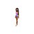 BARBIE PRAIA COM MAIÔ ROXO TROPICAL - MATTEL - Imagem 4