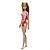BARBIE PRAIA COM MAIÔ ROSA TROPICAL - MATTEL - Imagem 3