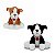 BORDER FILHOTE DE PELUCIA - 25 CM - BRUMAR - Imagem 1