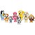 BONECO BLUEY 8 FIGURE MULTIPACK - CANDIDE - Imagem 1