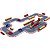 BRINCANDO DE ENGENHEIRO CIRCUITO DE CORRIDA 70 PCS - XALINGO - Imagem 2