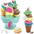 PLAY DOH CONJUNTO DE MASSINHA CARROSSEL DE SORVETE - HASBRO - Imagem 5
