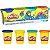 PLAY DOH 4 POTES MASSINHA SORTIDOS - HASBRO - Imagem 3