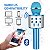 MICROFONE INFANTIL BLUETOOTH AZUL - ZOOP TOYS - Imagem 2