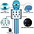 MICROFONE INFANTIL BLUETOOTH AZUL - ZOOP TOYS - Imagem 3