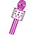 MICROFONE INFANTIL BLUETOOTH ROSA - STAR VOICE - ZOOP TOYS - Imagem 1