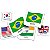 SUPERMEMORIA BANDEIRAS &amp; PAISES - GROW - Imagem 2