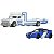 HOT WHEELS CARROS TRANSPORTE DE CARROS 1:64 VOLKSWAGEN E RETRO RIG - MATTEL - Imagem 2