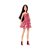 BARBIE FASHIONISTAS VESTIDO ROSA CABELO PRETO - MATTEL - Imagem 2