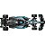 HOT WHEELS PACOTE COM 02 CARROS F1 MERCEDES AMG PETRONAS - MATTEL - Imagem 3
