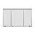 Armario Espelheira 3portas Aluminio Lbp14/s 73x11,3x45 Astra - Imagem 2