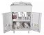 Gabinete Para Banheiro Astra GAB2-BR1 2 Portas Branco Com Lavatório - Imagem 7