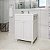 Gabinete Para Banheiro Astra GAB2-BR1 2 Portas Branco Com Lavatório - Imagem 1