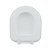 Assento Almofadado Para Vaso Deca Carrara Branco Tca/k Astra - Imagem 5