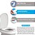 Assento Almofadado Para Vaso Deca Carrara Branco Tca/k Astra - Imagem 3