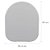 Assento Almofadado Para Vaso Deca Carrara Branco Tca/k Astra - Imagem 2