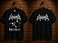 Camiseta Enthroned 100% Algodão Preta - Imagem 1