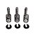 Kit pistao com 3 unidades para Wap 5100 turbo - FW006974 - Imagem 1