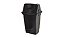 LIXEIRA SOBERANY TAMPA BASCULANTE 30L PRETA LIXTB30PT FortCom - Imagem 1