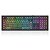 Teclado Gamer Membrana Redragon Crux Pro RGB Preto e Cinza Full Size K518RGB-PRO-GB(Recondiconado) - Imagem 1